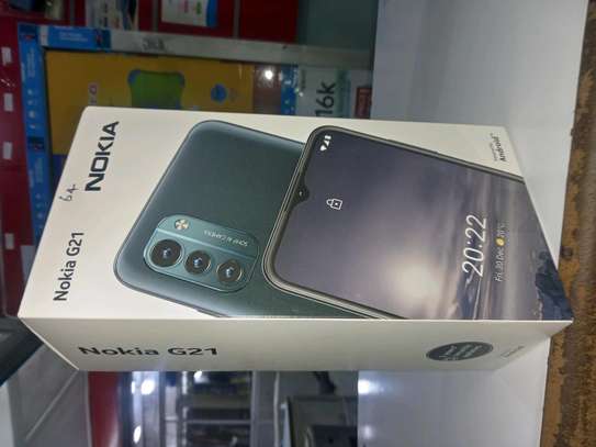 Nokia G21 128gb+4gb Ram 50mp Camera, 5050mAh Battery(New) image 1