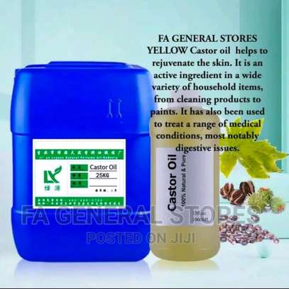 YELLOW CASTOR COLD PRESSED image 1