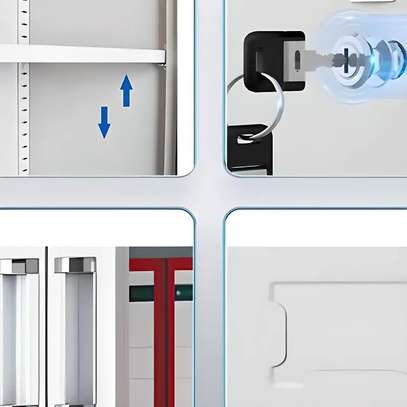 Office Cabinet: Half Glass Door Office Cabinet image 4