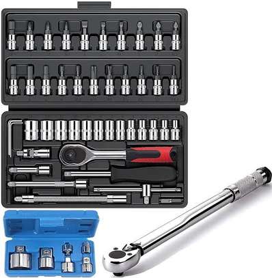 ¼" TORQUE WRENCH DRIVE SET(41pcs)  FOR SALE! image 3