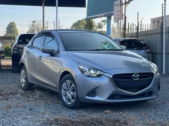 Mazda Demio gray color fully loaded 2018 image 2