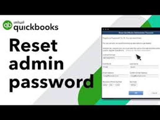 Reset QuickBooks admin password image 1