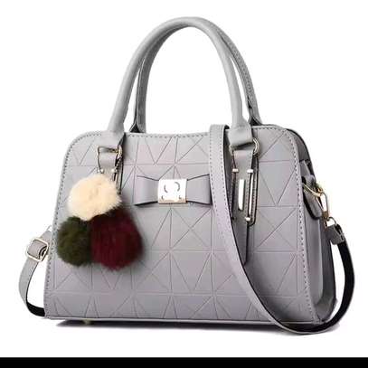 Women's handbag shoulder bag available in red and gray image 1