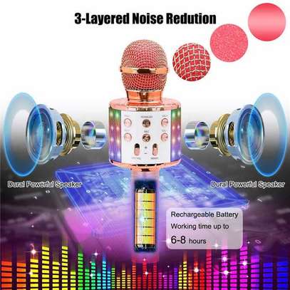 Wireless Bluetooth Karaoke Microphone Mic USB image 4