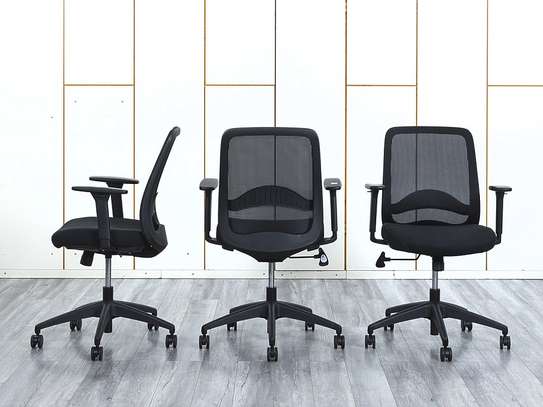 Office chair: Medium back orthopedic office chair image 1