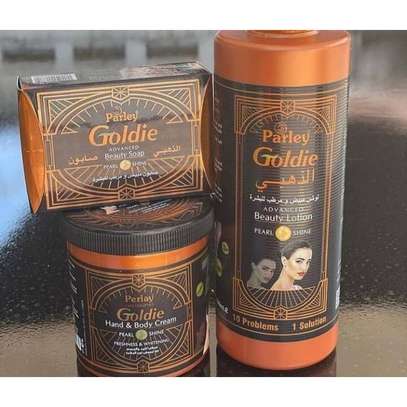 Goldie Advanced Beauty Whitening Lotion,Hand&Body Cream+Soap image 1