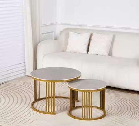 Marble Nesting Coffee Table image 3