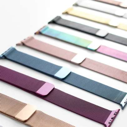 Metallic Magnetic Stainless Steel Bands for Apple Watch image 3