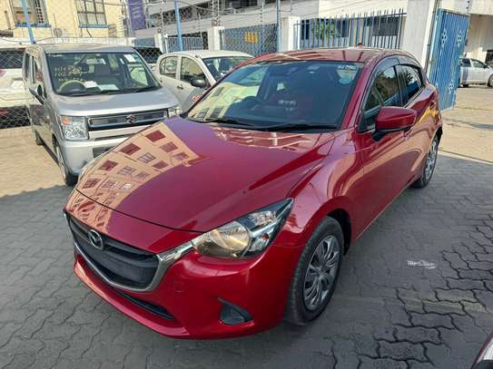 Mazda Demio red 2018 petrol image 3