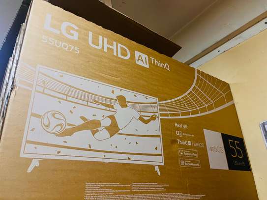 LG 55 INCHES UQ75 SMART UHD/4K TV image 2