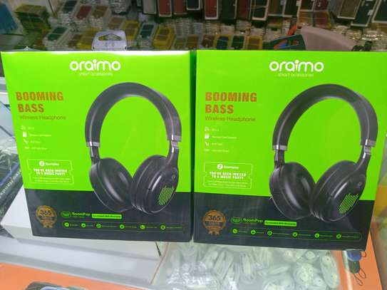 Oraimo Bass Over-Ear Bluetooth Wireless Headphone image 1