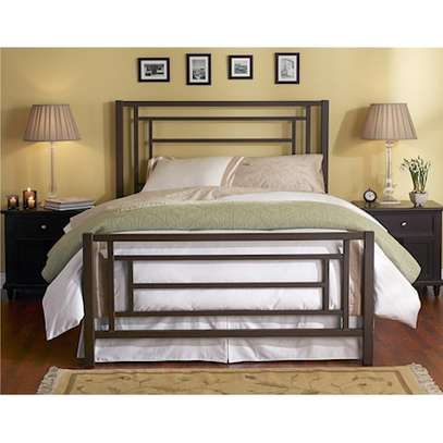 Modern stylish and trendy metallic beds image 4
