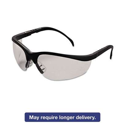 Dark Frame Safety Glasses image 2