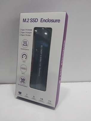 M.2 NVME NGFF SSD Enclosure Solid State Drive External Enclo image 3
