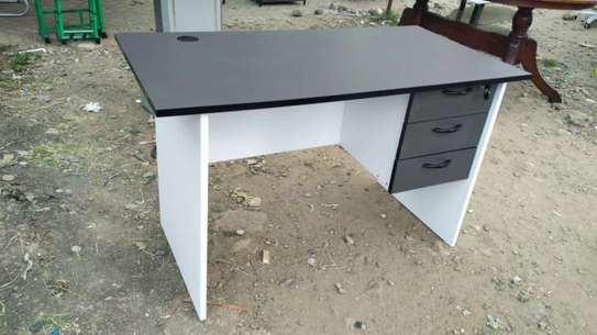 Study desk with adjustable secretarial seat image 6