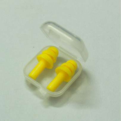 3 Silicone Ear Plugs With Plastic Box Reusable Hearing image 7