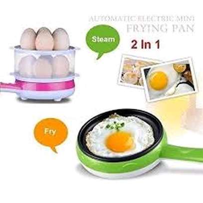 2 in 1 electric double layer egg fryer egg boiler image 1