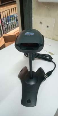 1d Wireless Bar Code Scanner With Stand image 2