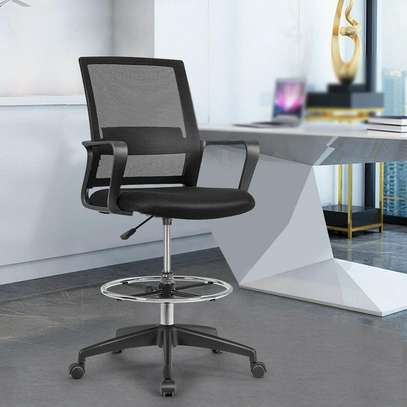 Office chairs: Swivel adjustable cashier reception image 1