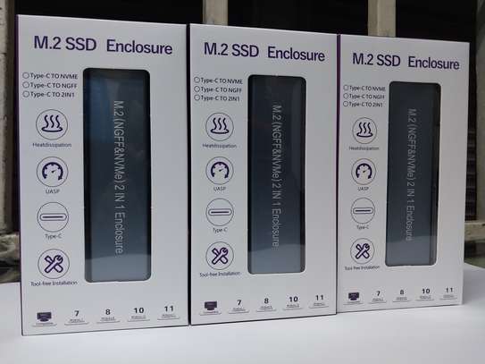 M2 NVME NGFF SATA SSD to Type-C/USB 3.0 Portable External image 2