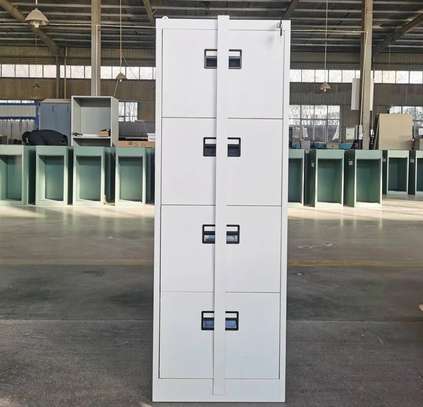 Office Cabinet:  Security Bar Lock 4-Drawer Cabinet image 1