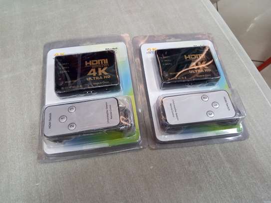 4K High Speed HDMI 3x1 3 In 1 Out Ultra HD Switch V2.0 image 2