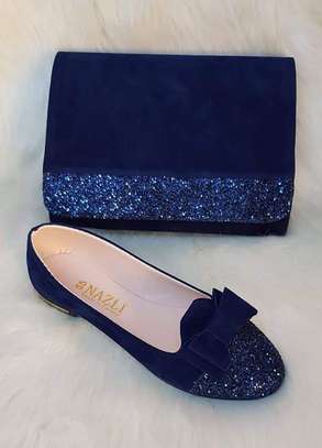 Matching clutch bag and shoes image 1
