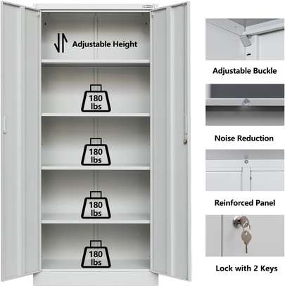 File cabinet: File cabinet with 04 adjustable shelves image 3
