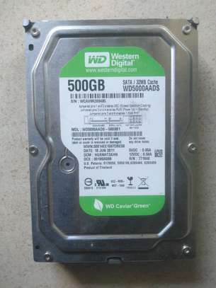 WD Hard disk drive 500GB image 1