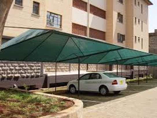 Car parking shades installation in Kenya image 6