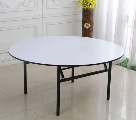 Round Foldable Portable Dining Table image 4