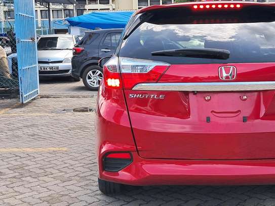 Honda Fit Shuttle hybrid Redwine 2018 image 13