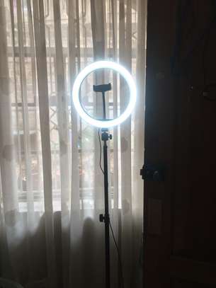 10 inch Ring light and 1.6m Height Tripod Mount Holder. image 3