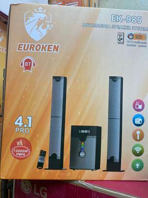 Euroken 4.1 CH TALL BOYS HOMETHEATRE SPEAKER SOUND SYSTEM image 1