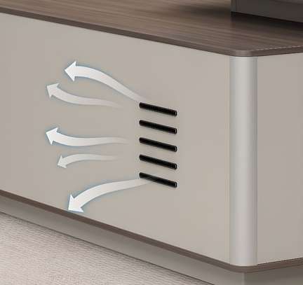 Office Desk: 1800mm Modern L-Shaped Corporate Desk image 5