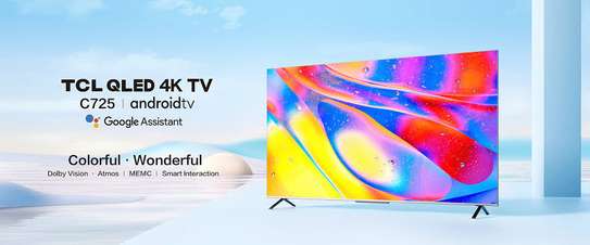TCL Q-LED 75 inches 75C725 UHD-4K Android Smart LED Frameless Digital FHD TVs New image 1