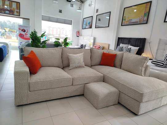 L-Shaped 6-Seater Sofa – Modern & Spacious image 2