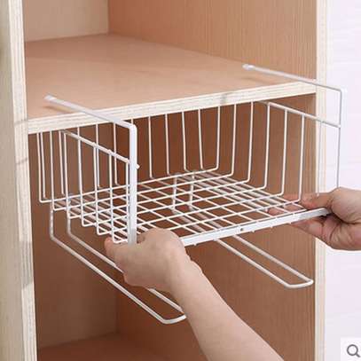 Under Cabinet Shelf Hook Storage Basket image 3
