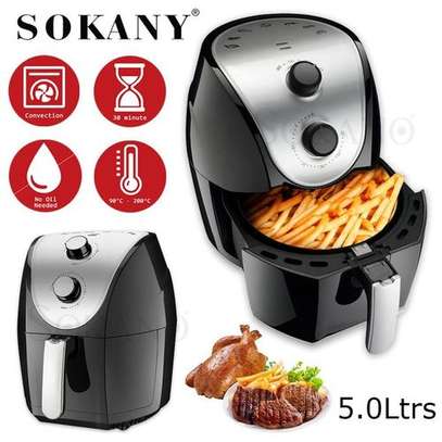 Sokany 5Ltrs Double Pot Healthy Air Fryer - Healthy Frying image 3