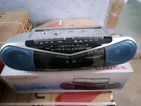 Double Cassette Player with Radio image 2