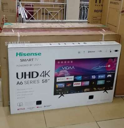 Hisense 58inch Smart Tv 4k UHD Frameless Tv image 1
