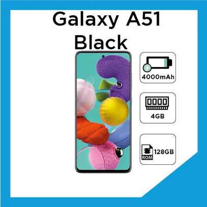 Samsung Galaxy A51 128GB Black 4G Dual Sim Smartphone-New sealed image 1