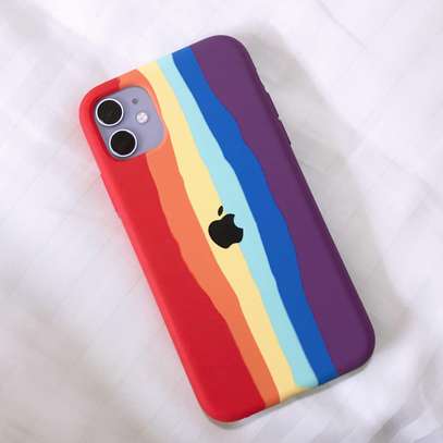 Rainbow silicone case for iPhone 12,12 Pro,12 Pro Max, image 5