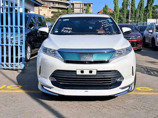 Toyota Harrier Premium Sunroof White 2018 2wd image 1