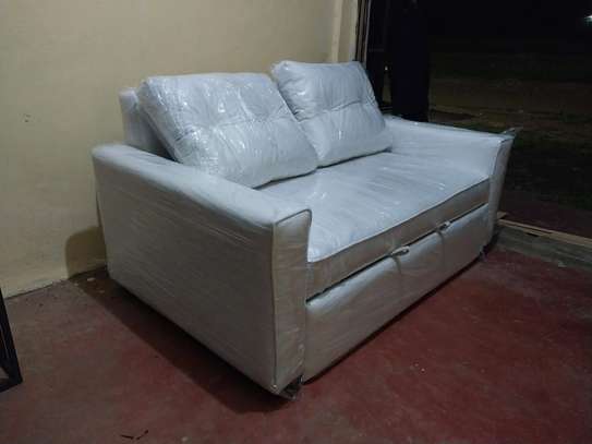 Sofabed: 3 seater Sofa, opens to a 5by5 bed (made in Kenya) image 3