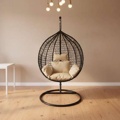 Outdoor Swing: Hanging Outdoor Hammock Swing In Magena image 5
