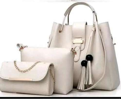 High Quality Leather 3 in 1 Handbags image 3