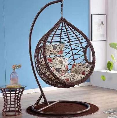 Outdoor Patio Furniture – Modern Garden Swing Chair image 1