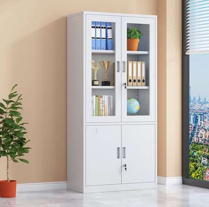 Heavy-Duty Vertical Metal Storage Cabinet – 5-Layer image 1