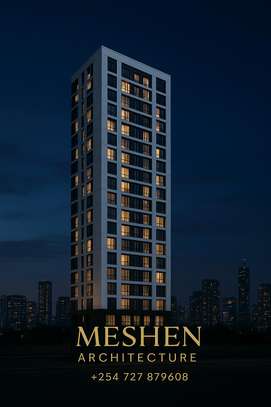 “15 Floor Modern Building Design – Meshen Architecture” image 1